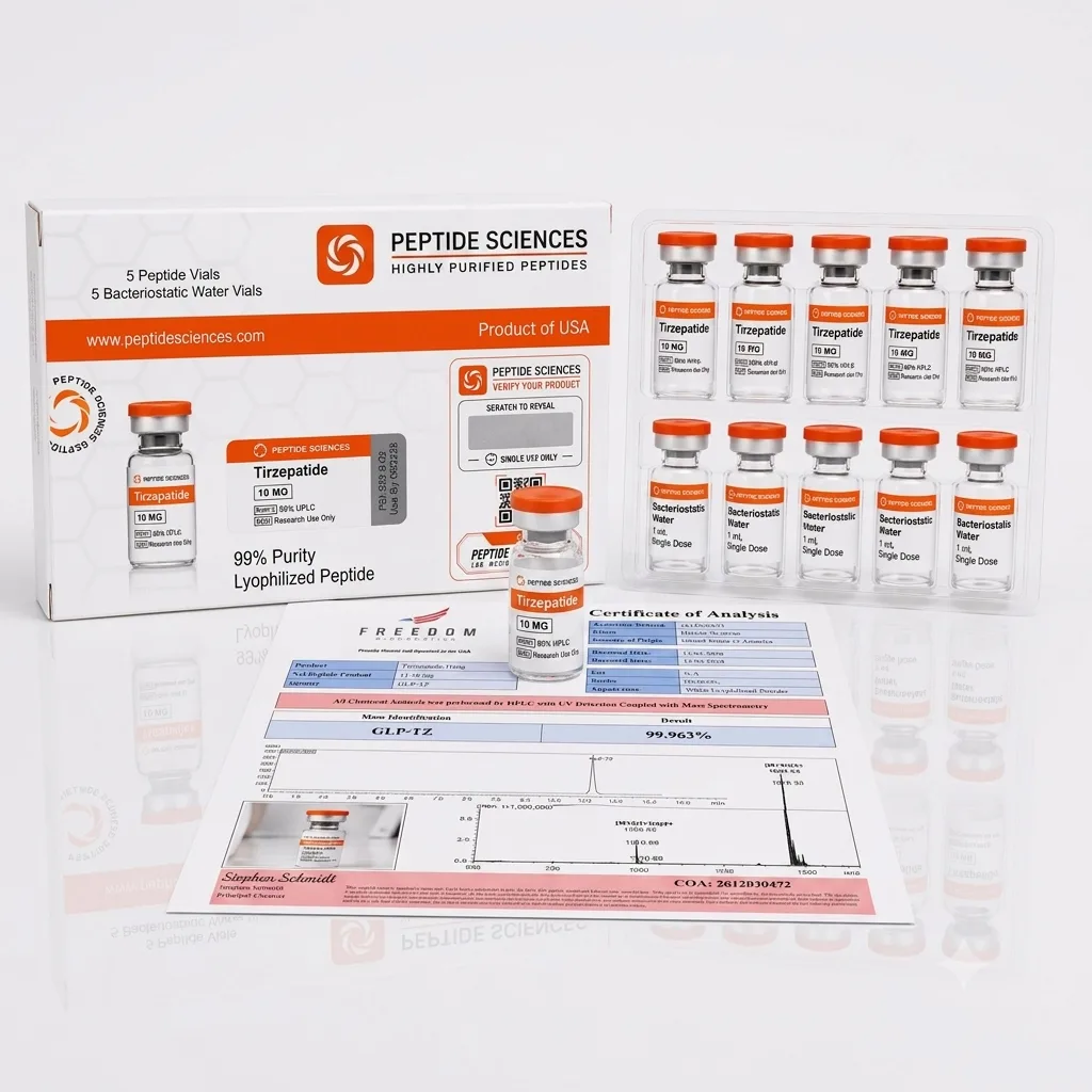 Peptid Sciences Tirzepatide 10mg