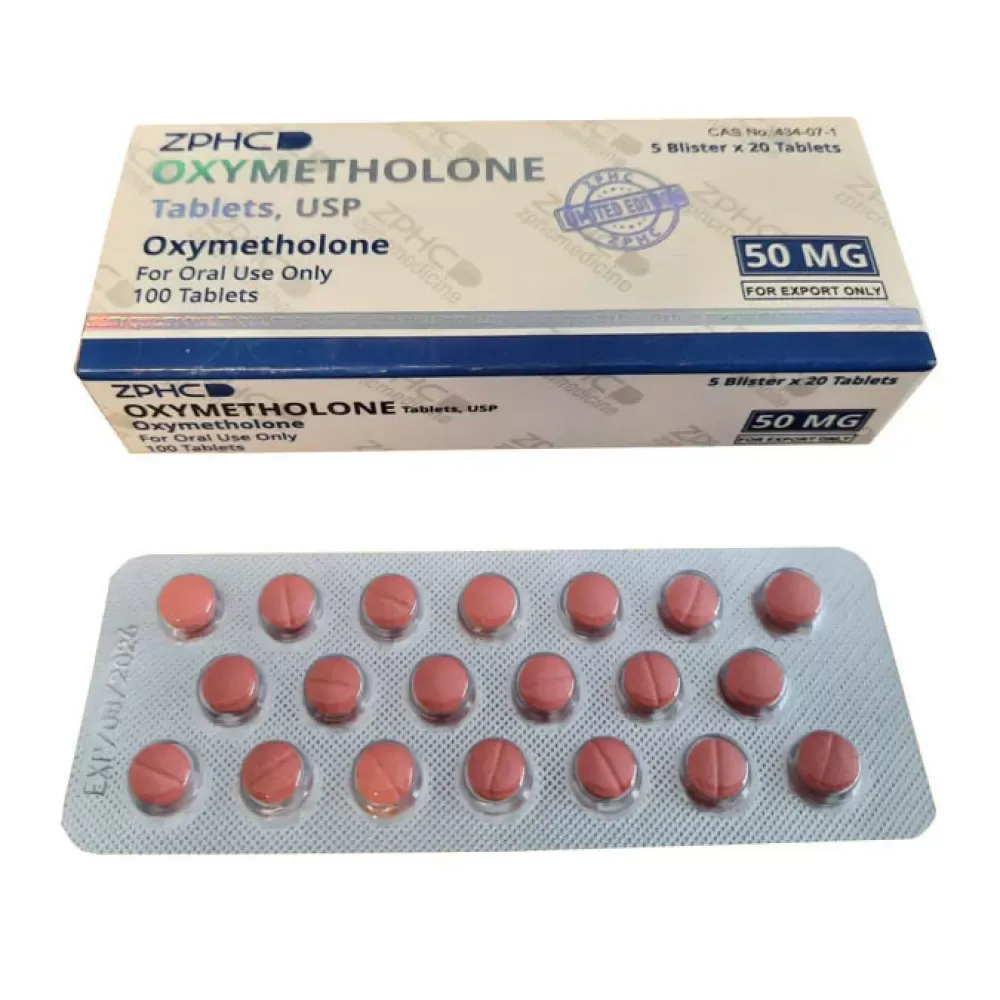ZPHC Pharma Anapolon 50 Mg 100 Tablet