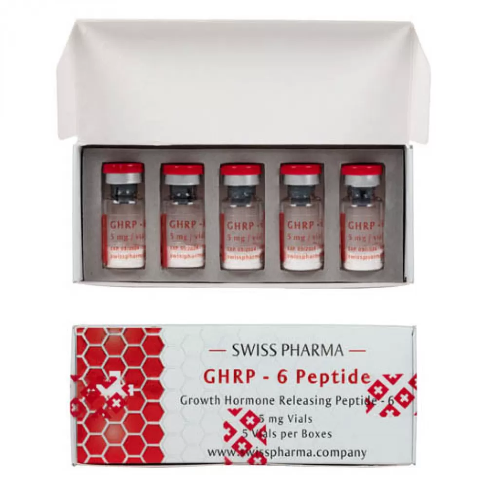 Swiss Pharma Ghrp-6 5mg 5 Flakon