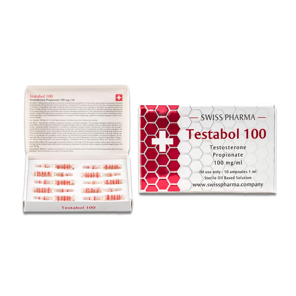 Swiss Pharma Testosterone Propionate 100mg 10 Ampul